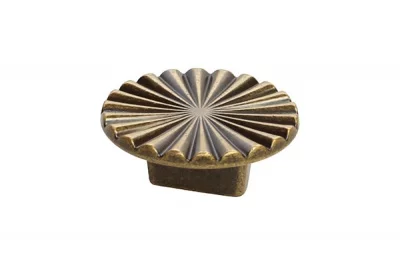 Ручка-кнопка, отделка бронза "Флоренция"