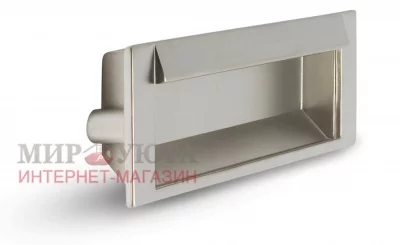 Ручка-раковина 128мм никель матовый: UN6306/128