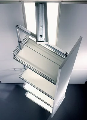 Kessebohmer: Диспенса поворотная, высота 1800-2000 мм, для фасадов шириной 400 мм