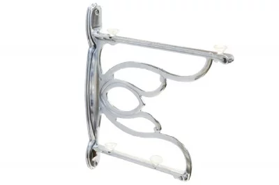 Менсолодержатель "Campanello Vetro", отделка хром глянец, комплект 2 штуки