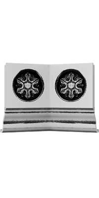 Накладка на ФН фигурный внутренний угол 135, коллекция Флора