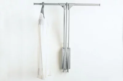 Лифт для одежды Otto, настенный, отделка серая