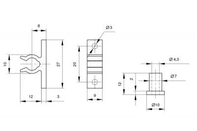 Фиксатор фасада, отделка транспарент