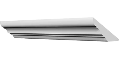 Фриз фигурный верхний прямой, коллекция Флора