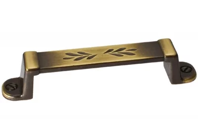 Ручка-скоба 96мм, отделка бронза