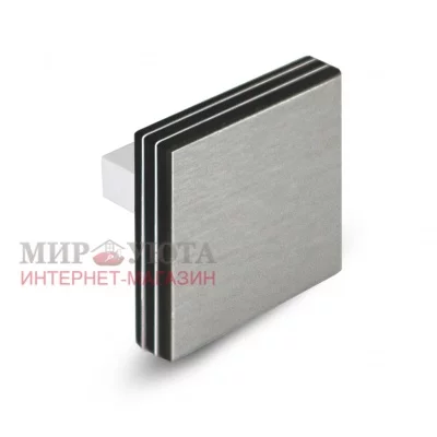 Ручка-кнопка 16мм металлик: 60.5050.SS