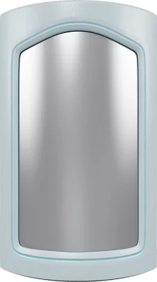 Фасад под стекло закругленный, коллекция Корсика