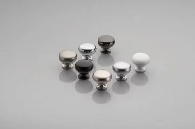 GTV: Ручка-кнопка BERGAMO, хром GS-BERGA-1-01