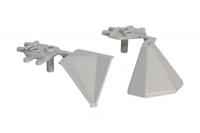Комплект углов 90&quot; для треугольного бортика M3530/M3540/M3545, цвет 07 серый