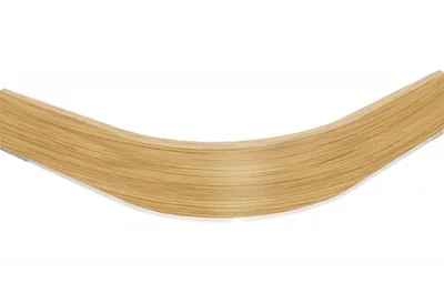 1379 Закругление для цоколя ПВХ Н.150, дуб