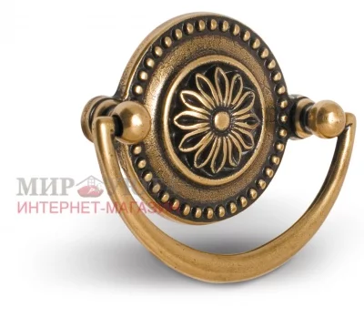 Ручка-капля 52мм бронза состаренная: M1310B00OV