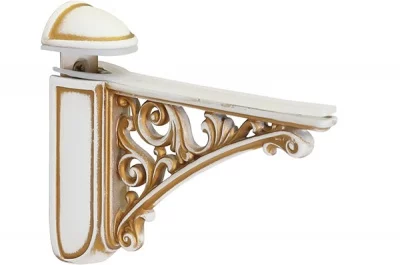 Менсолодержатель, отделка золото винтаж