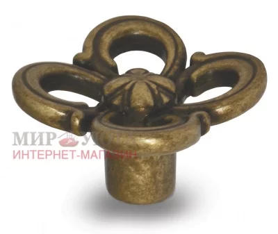Ручка-кнопка бронза состаренная: WPO.636.031.00D1