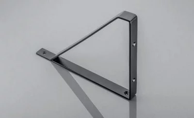 GTV: Полкодержатель GINO, 300x200 мм, черный матовый: PP-GINO-20M