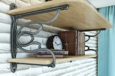 Менсолодержатель "Campanello", отделка бронза античная французская