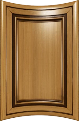 Фасад глухой вогнутый, коллекция Виктория