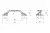 Ручка-скоба 64мм, отделка черненое железо с белой патиной Ручка-скоба 64мм, отделка черненое железо с белой патиной