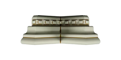 Накладка на фриз Классика внутренний угол 90, коллекция Леонардо Накладка на фриз Классика внутренний угол 90, коллекция Леонардо