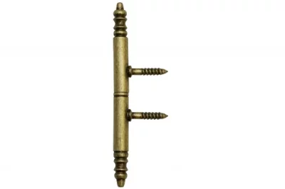 Петля декоративная 110х9х9мм, отделка бронза античная