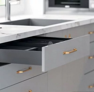 GTV: Ручка FLAVIO L-160, латунь: UZ-FLAVIO-160-16