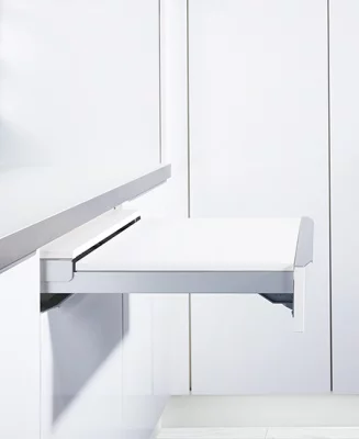 Kessebohmer: Столик выдвижной телескопический для тумб шириной от 450-900 мм