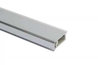 Бортик прямоугольный H.12, L=4200, алюминий полированный