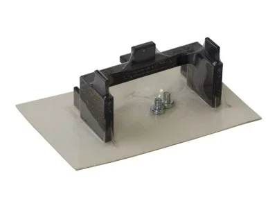 Угол 90° внешний среднего профиля GOLA Alphalux, алюминий черный