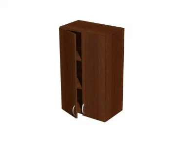 Корпус шкафа навесной, вертикальный, 2 полки 700*305*960