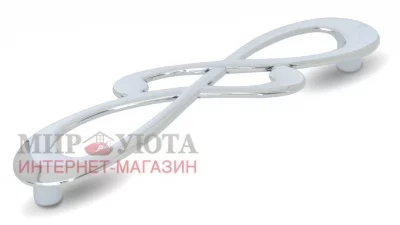 Ручка-скоба 128мм хром: WMN.602.128.0002