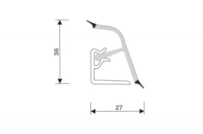 117.Бортик овальный L=4000, сахара