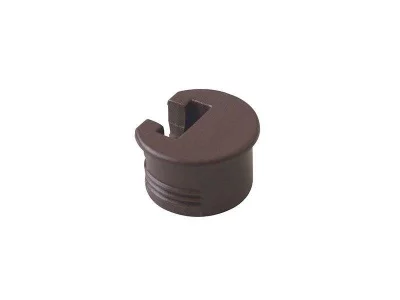 SI03 Стяжка-полкодержатель D20х12,5 (для ДСП 16 мм), пластик, коричн.