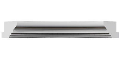 Фриз фигурный верхний вогнутый, коллекция Классика А