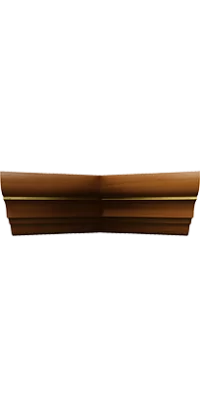 Накладка на ФВ фигурный внутренний угол 90, коллекция Ника