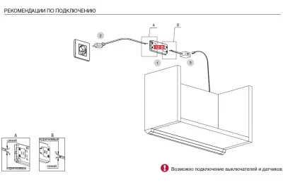 Светильник LED Fuori-IR, 900 мм, 7.6W/12V, 6000K, отделка алюминий
