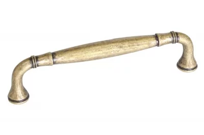 Ручка-скоба 128мм, отделка бронза матовая