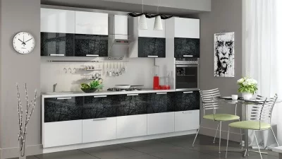 Кухонный гарнитур длиной - 300 см (с пеналом ПБ)