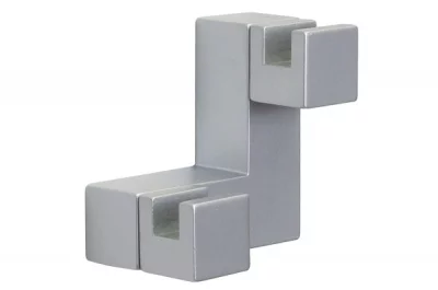 Вешалка, отделка алюминий