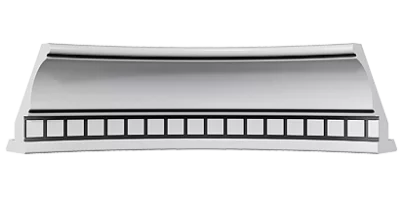 Фриз Классика верхний вогнутый, коллекция Флора