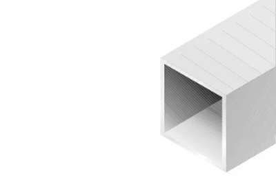 Профиль 50х50 базовый, алюминий анодированный, L=3900