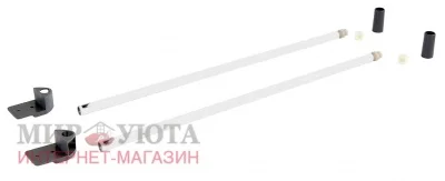 NOVA PRO Комплект круглых рейлингов, белый, 350 мм: F102045963