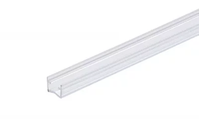 V0445C53U Уплотнитель пластиковый для стекла 4мм, L=4000мм, отделка транспарент V0445C53U Уплотнитель пластиковый для стекла 4мм, L=4000мм, отделка транспарент