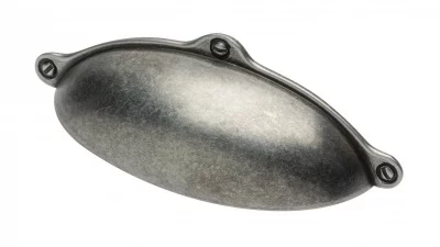 Ручка мебельная MARSALA C=64 мм, старинное серебро GTV UZ-MARSA-64-07