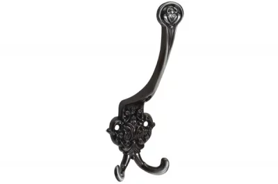 Вешалка, отделка вороненое железо