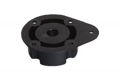 База под шуруп и под винт, для ножки разборной РНЦ, черная