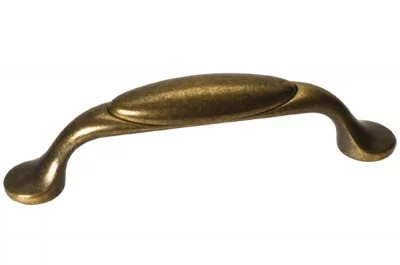 Ручка-скоба 96мм, отделка бронза старая