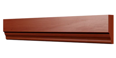 Фриз фигурный нижний прямой, коллекция Наяда