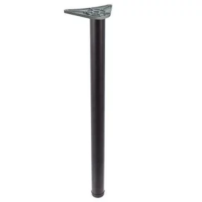 GTV: Опора 60х710 GTV с верхним креплением на болт, черная NM-A60710-20