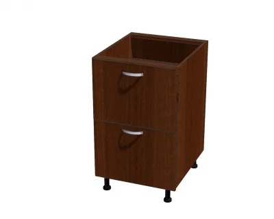 Корпус напольной тумбочки для кухни, 2 ящика 500*560*720