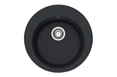 Мойка Ronda ROG 610-41, выпуск 3,5", стоп-вентиль в комплекте, цвет оникс Мойка Ronda ROG 610-41, выпуск 3,5", стоп-вентиль в комплекте, цвет оникс