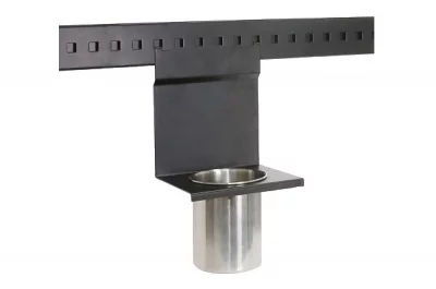 Держатель для 1-го стакана, 160х130х180мм, отделка черный бархат (матовый)